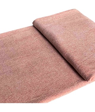 Manta Microchenilla extra suave color rosa. Manta para sofá o cama. Mantita muy suave.